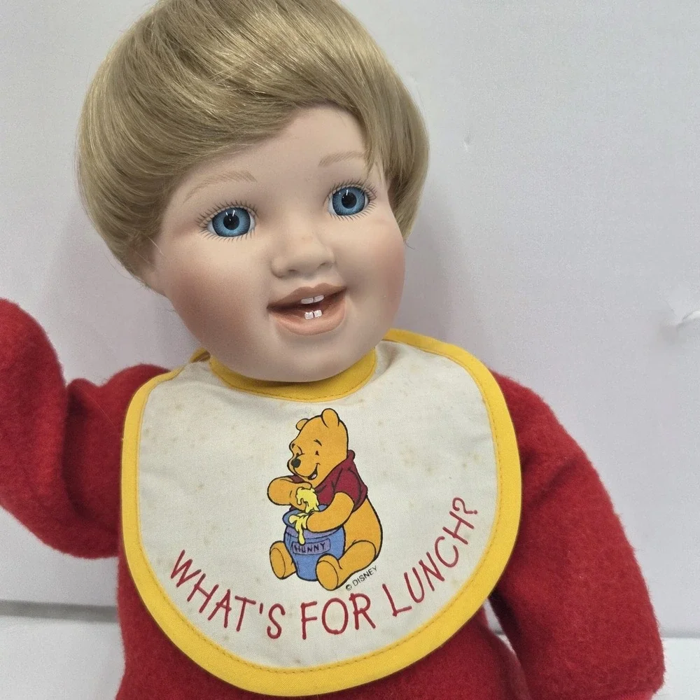 Lot 4 Ashton Drake Disney Porcelain Dolls Cindy McClure Winnie The Pooh 18